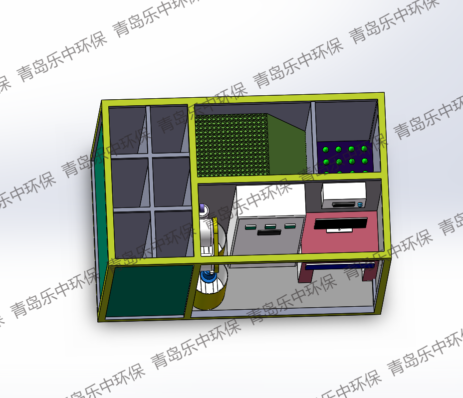 全自動一體化凈水系統_水廠一體化凈水設備_青島樂中